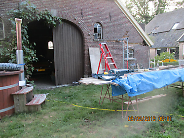 Restauratie oude boerenschuur